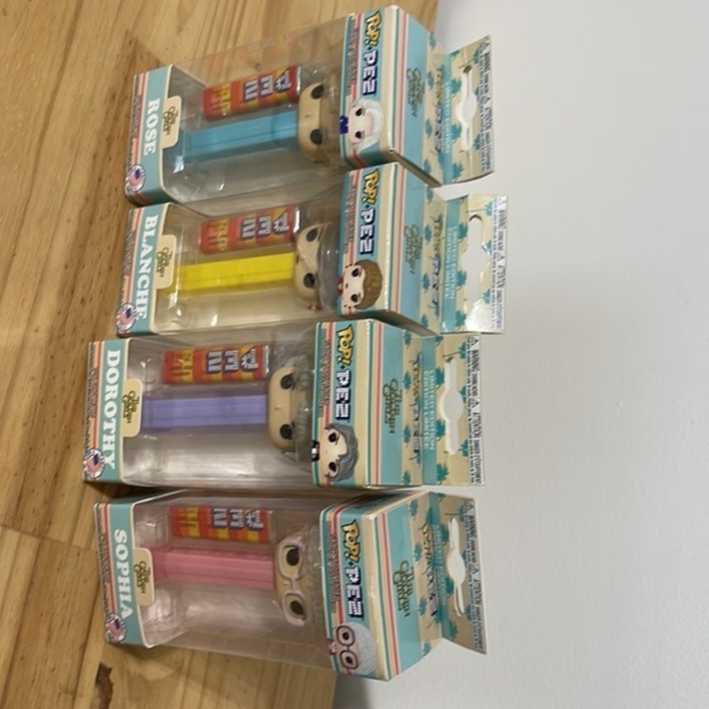The Golden Girls (Pop Pez):Original Funko. Set of 4
